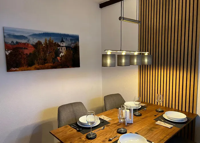 아파트 Seidenglanz Strassberg (Harz)